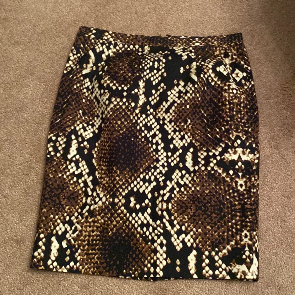 MICHAEL Michael Kors pencil skirt snakeskin print